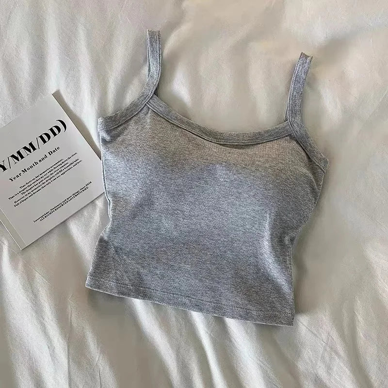 Camisole Basic Crop Top