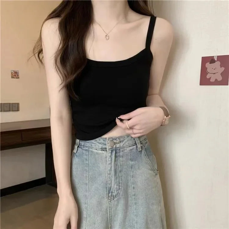 Camisole Basic Crop Top