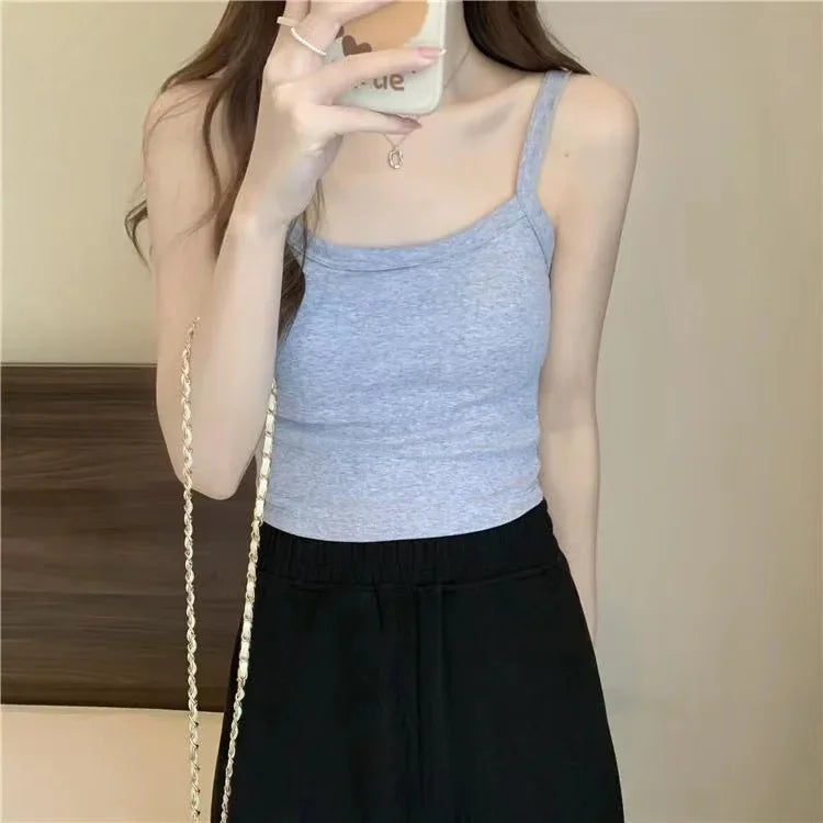 Camisole Basic Crop Top