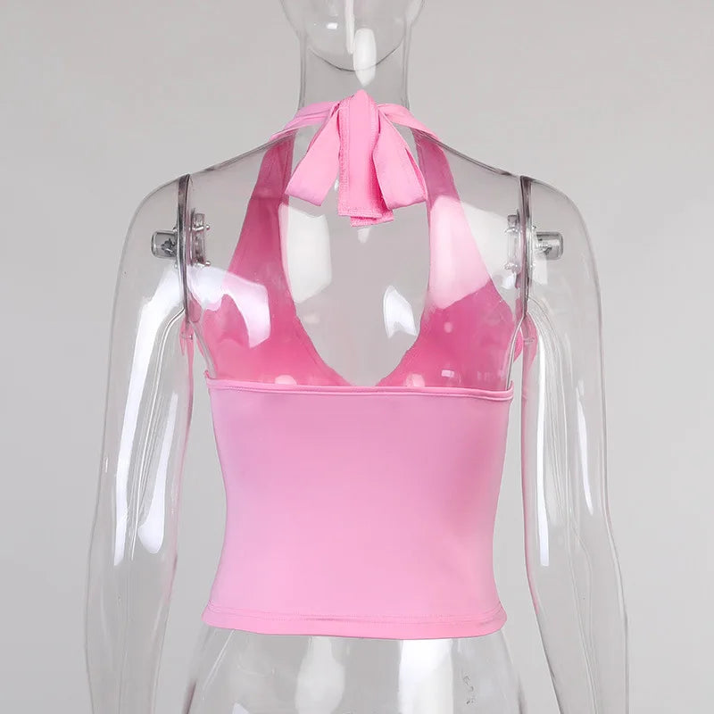 Halter Camisole Tank Top Women