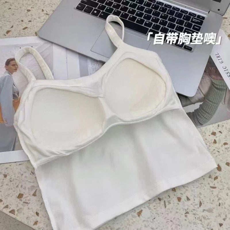 Camisole Basic Crop Top