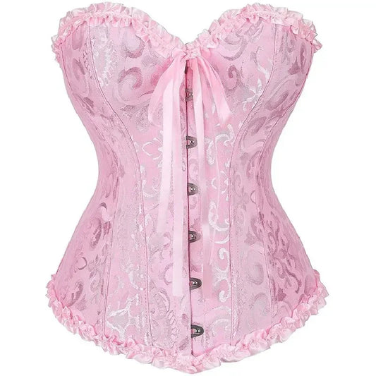 Victorian Floral Corset Top