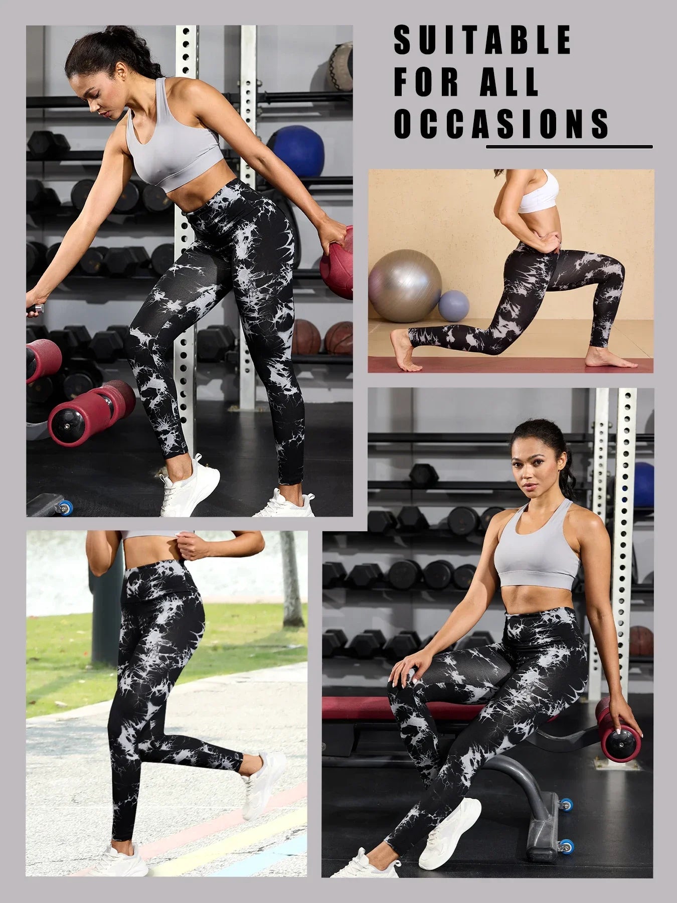 High Waisted Tie Dye Leggings