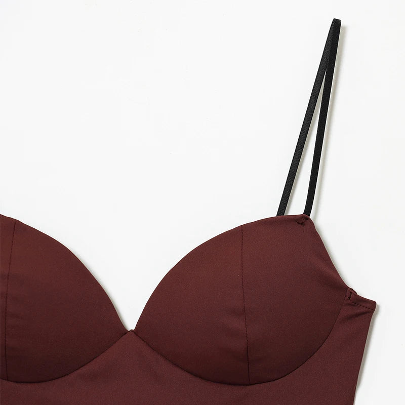 HXAO Corset Crop Top