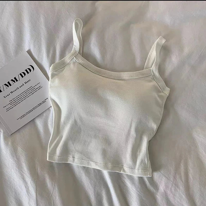 Camisole Basic Crop Top
