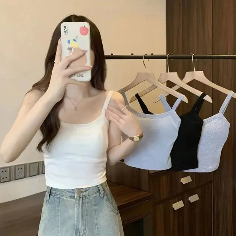 Camisole Basic Crop Top