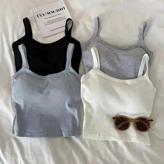 Camisole Basic Crop Top