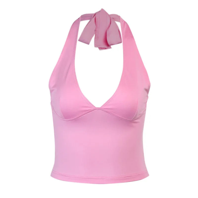 Halter Camisole Tank Top Women