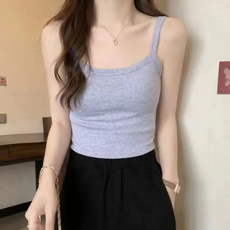 Camisole Basic Crop Top