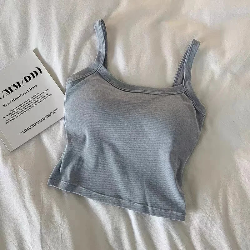 Camisole Basic Crop Top