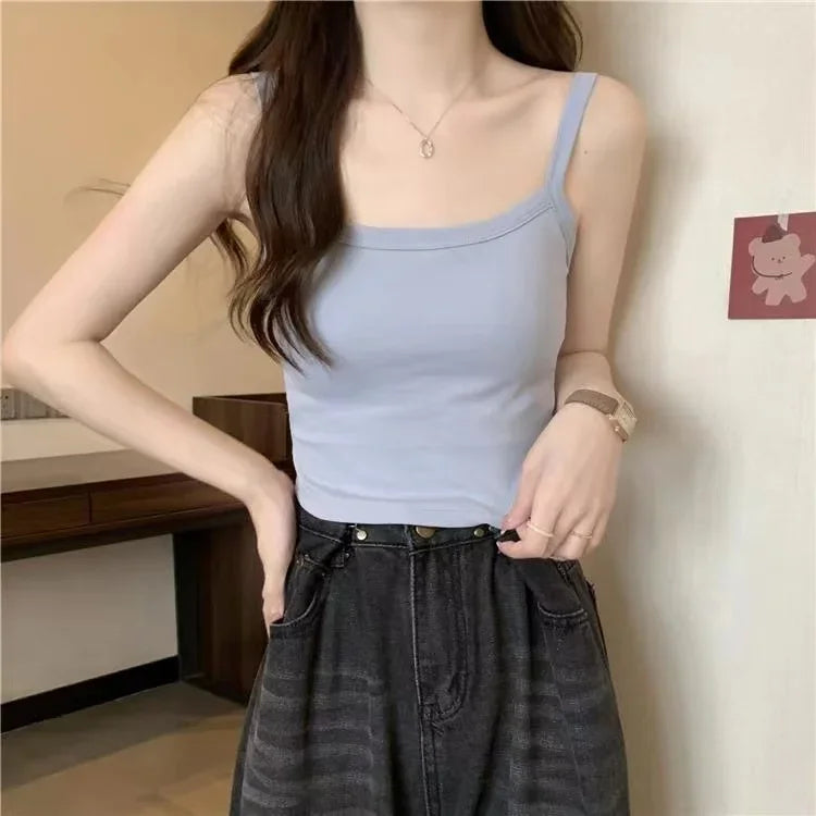Camisole Basic Crop Top