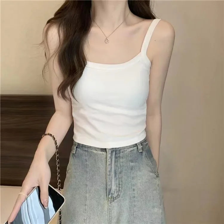 Camisole Basic Crop Top
