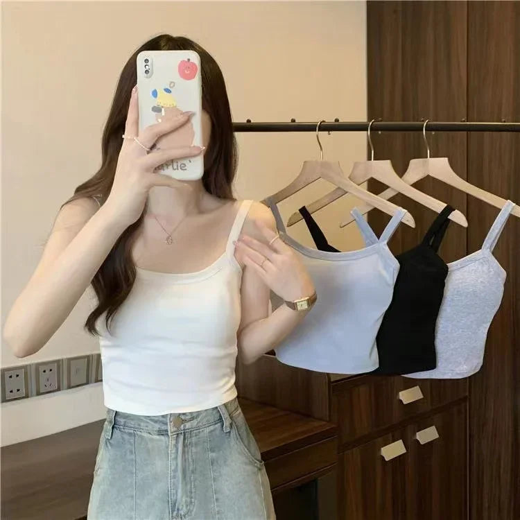 Camisole Basic Crop Top