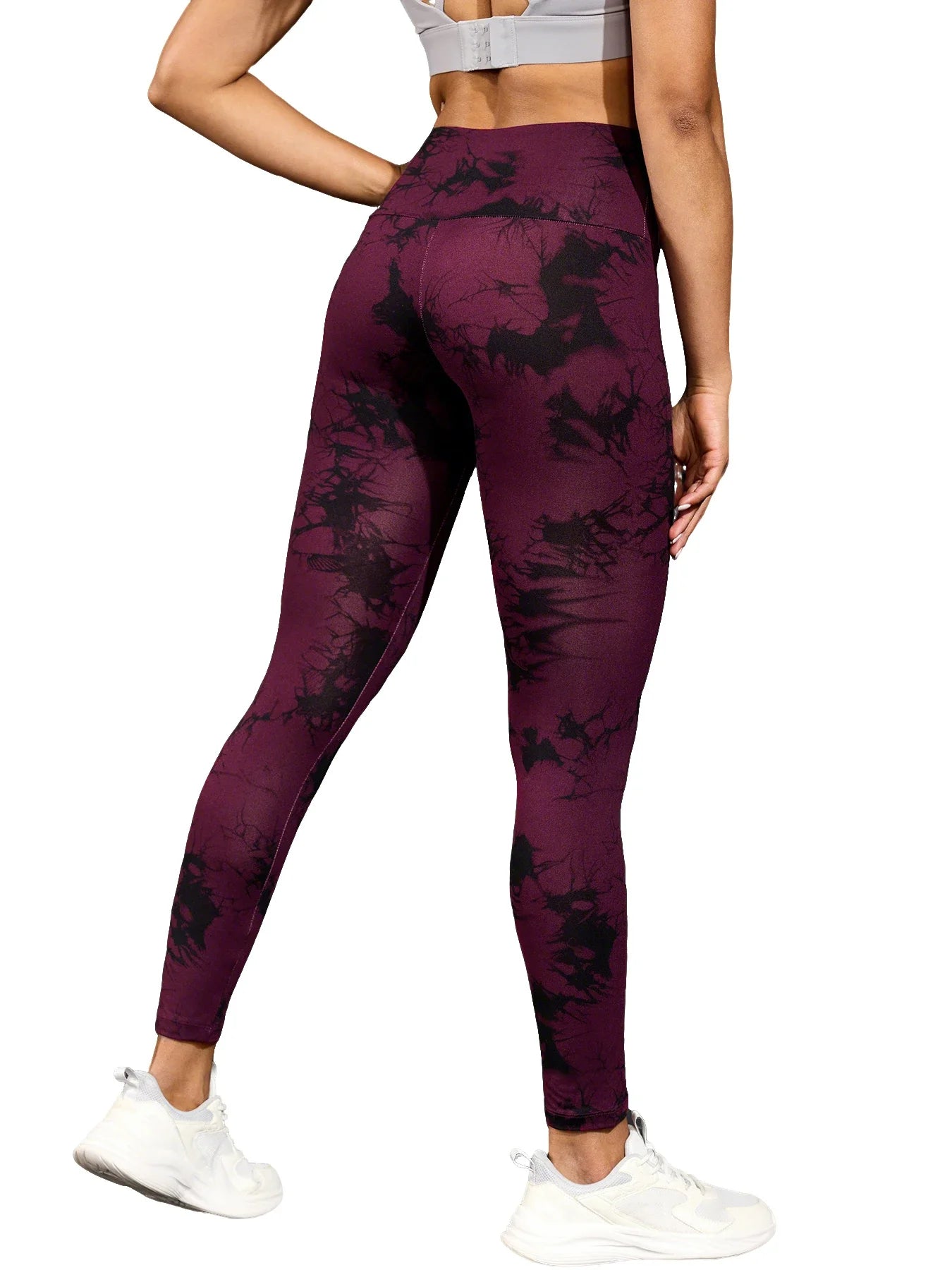 High Waisted Tie Dye Leggings