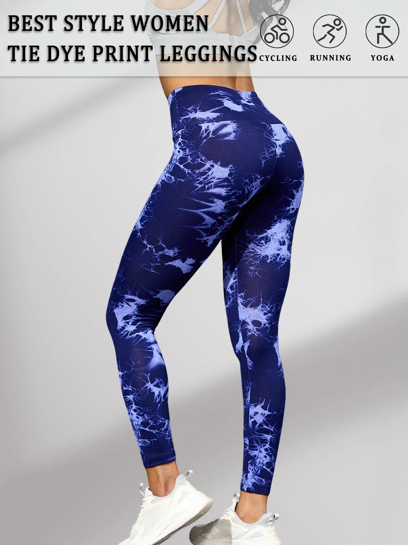 High Waisted Tie Dye Leggings
